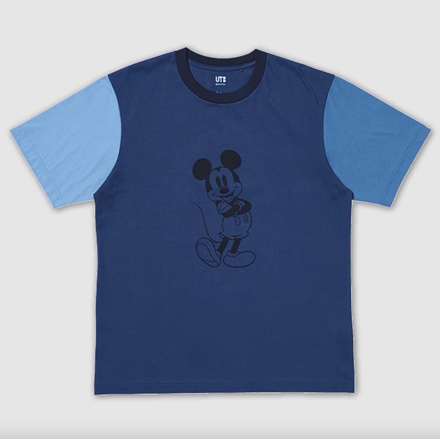 uniqlo disney in blue collection